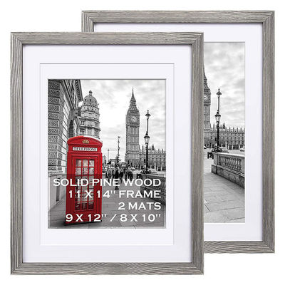 4x6 5x7 6x8 9x13 11x14 13x18 맞춤형 로고와 함께 시골 나무 그림 디스플레이 프레임