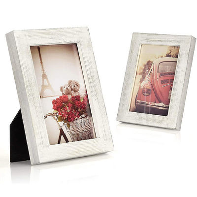 시골적인 가정 장식 나무 벽화 예술 표지판 사진 프레임과 태운 인쇄