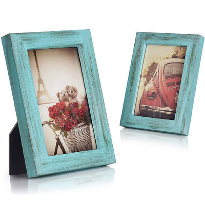 시골적인 가정 장식 나무 벽화 예술 표지판 사진 프레임과 태운 인쇄