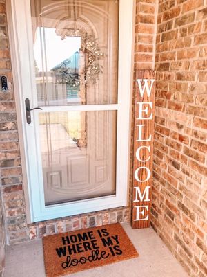 인기가 있는 판매 사나무 집 결혼식 환영 표지판 프레임 자연/갈색/백색 유럽