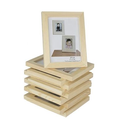 사용자 지정 로고 유럽 스타일의 허용 된 가정 장식용 나무 그림 사진 프레임