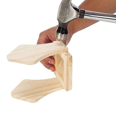 맞춤형 작은 귀여운 야외 장식 비둘기 새집 모든 계절 목재 먹이기