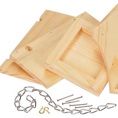 맞춤형 작은 귀여운 야외 장식 비둘기 새집 모든 계절 목재 먹이기