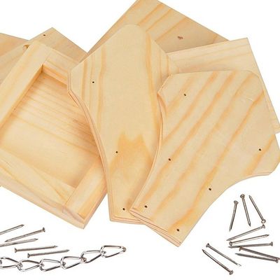 맞춤형 작은 귀여운 야외 장식 비둘기 새집 모든 계절 목재 먹이기