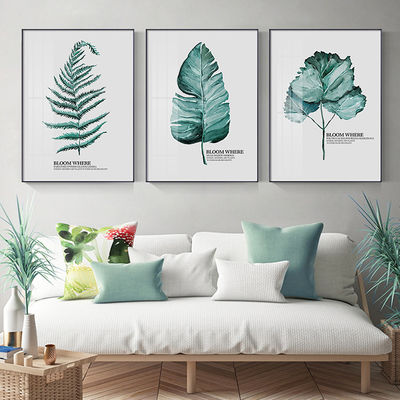 현대 디자인 검은색 목재 MDF 사진 프레임 집 장식 세트 도매