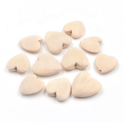 20mm 대량 둥근 나무 구슬 DIY 선물과 자연 색의 목걸이를위한 훌륭한