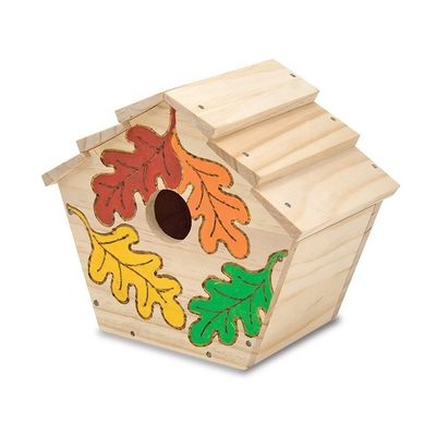 인쇄 패턴 DIY 장식 및 장식을위한 목재 신장 새 집 케이지