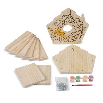 인쇄 패턴 DIY 장식 및 장식을위한 목재 신장 새 집 케이지