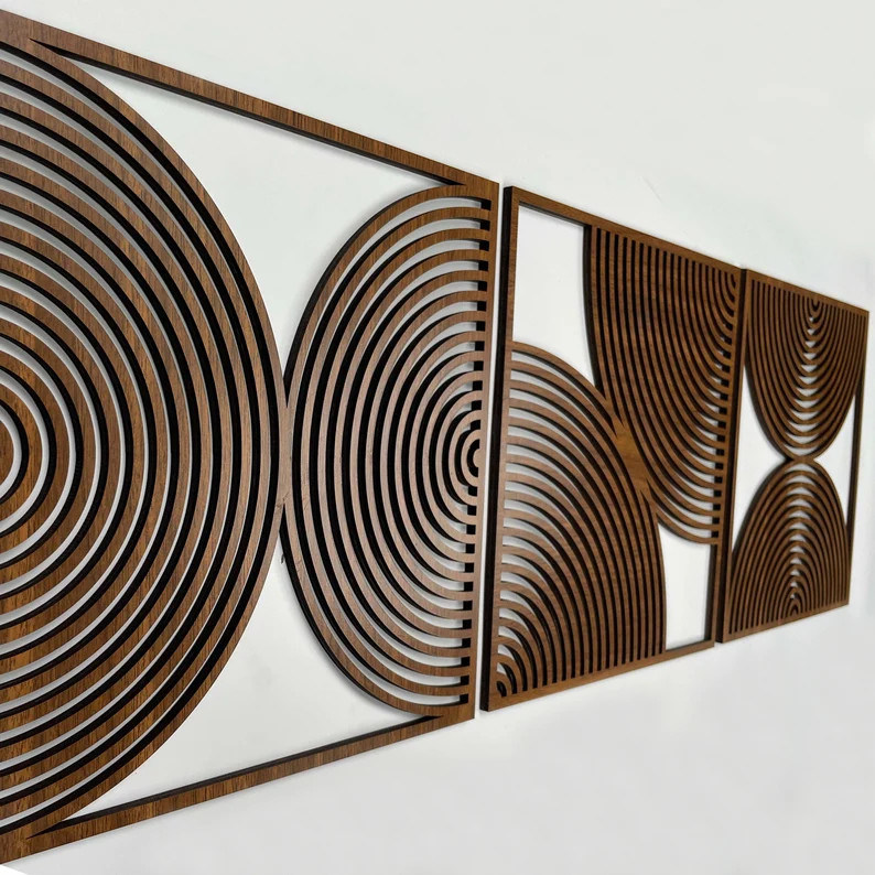 3개의 보호 홈 선물 세트 중세 현대 스타일과 사용자 지정 로고와 함께 큰 나무 벽화