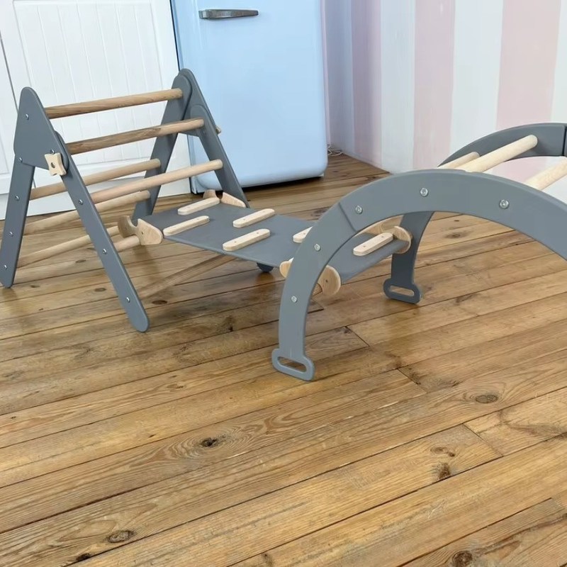 모네소리 등산 세트 유아용 실내 삼각형 등산