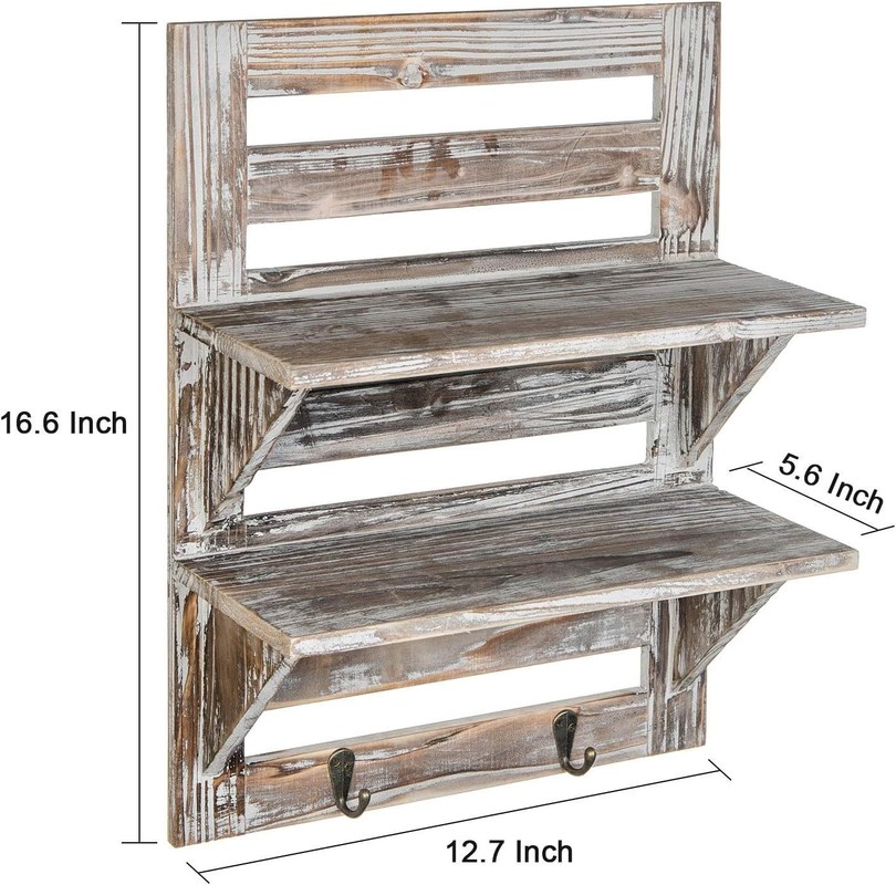 현대 거실 가구 벽에 장착 된 목재 선반 고품질 사용자 지정 로고