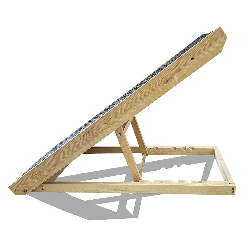 맞춤 로고 수용 현대 디자인 애완 동물 접이식 개 램프 계단 가정 및 자동차