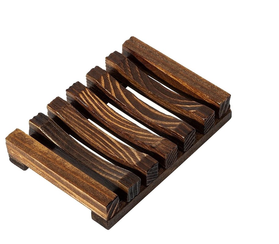 주식 인기가 19.88 X 14 X 2.5 인치 아카시아 구부러진 서비스 트레이 세트