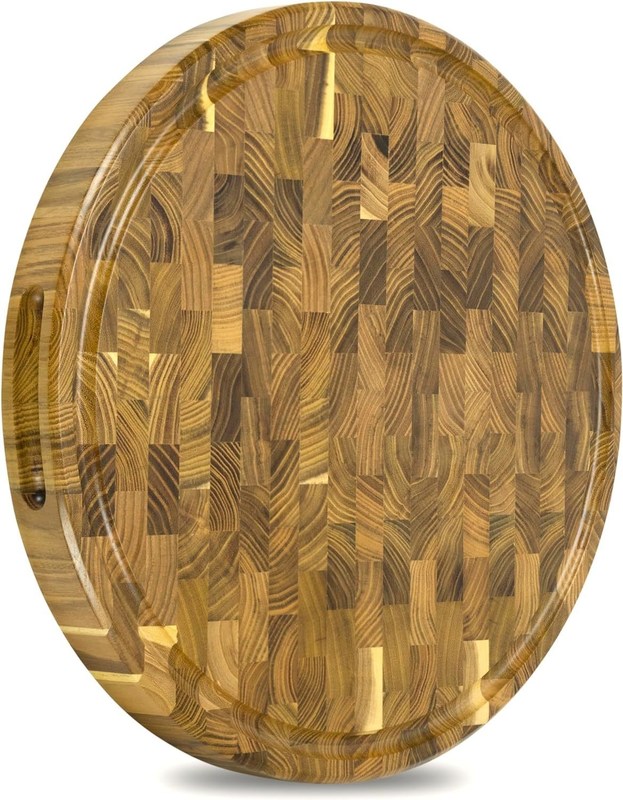 환경 친화적인 디자인과 주스 굴레와 함께 15 인치 목재 절단 보드