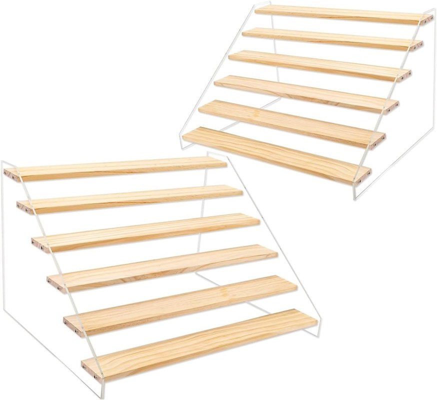 보관기 수집품 보관용 래크 팝 피규어 컵케이크 향수 디저트