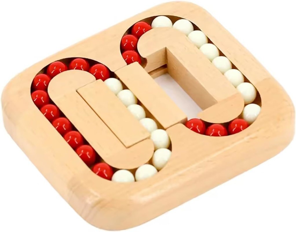 유니섹스 202405 목재 타일 뇌 Maze 게임 노인 노인 성인 알츠하이머병에 쉬운 퍼즐 장난감