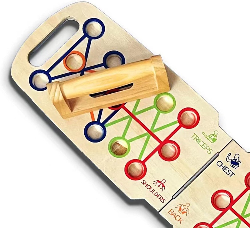 커스텀 사이즈 전문 강도 훈련을 위해 목재 접이식 푸시업 손잡이