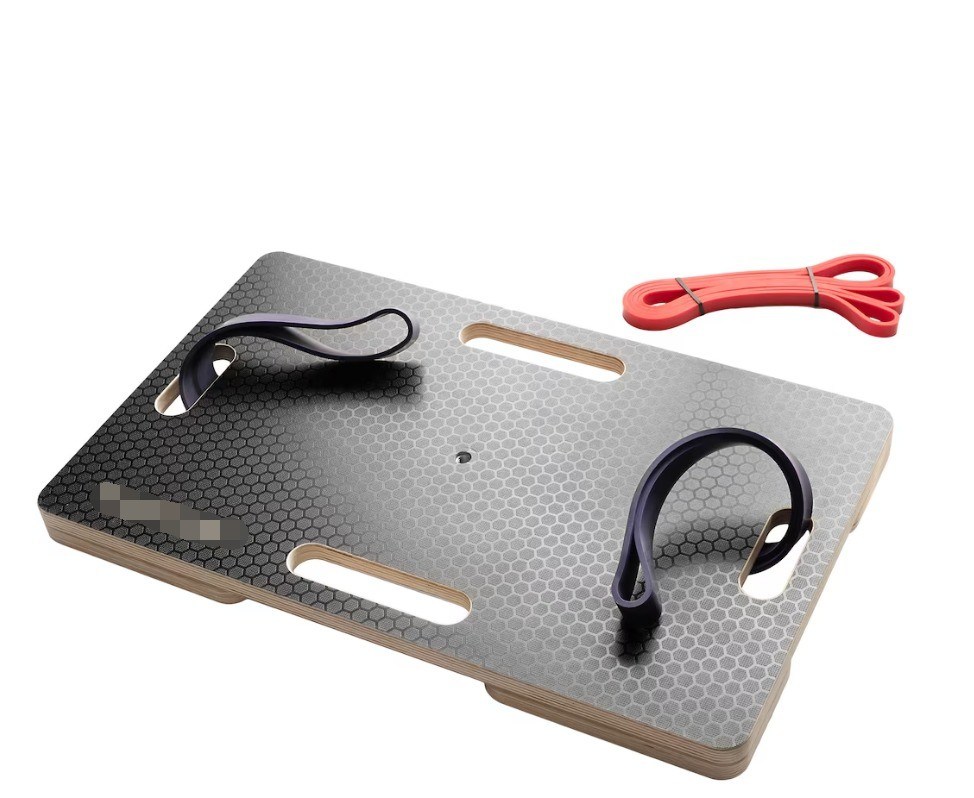 고량 고무 밴드 저항 훈련 플랫폼 사용자 지정 로고와 나무