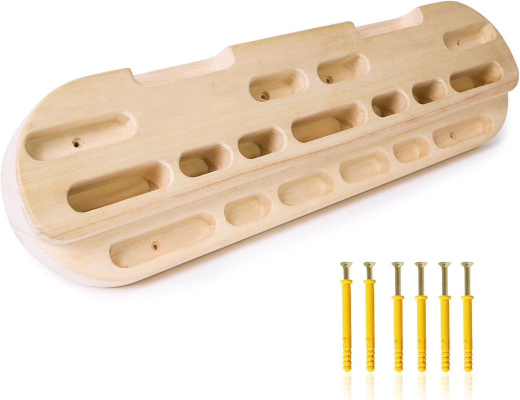 목재 바위 등반 헝그보드 손 잡기 강화기